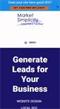 Mobile Screenshot of marketsimplicity.com